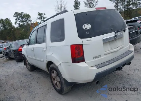 2011 Honda Pilot Ex-L из США, поврежденный, VIN 5FNYF3H5XBB003799